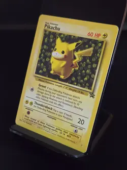 Pikachu Black Star Ivy Promo 1 MP/LP Pokemon Card - Image 2