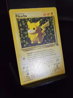 Pikachu Black Star Ivy Promo 1 MP/LP Pokemon Card - Image 3