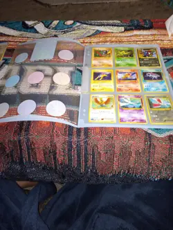 Neo Genesis Premium File 1 Folder 9 Card Set Japanese Pokemon Cards Vintage NM - Image 4