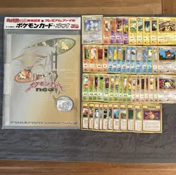 Pokemon Neo Genesis Japanese Lot x 53 Togetic + 9 Card Promo Folder Sealed - Image 1