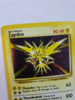 Zapdos Base Set Holo Pokemon Card WOTC NM - Image 4