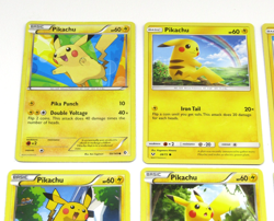Pokemon TCG Pikachu Lot of 8 Cards Common Collection Mixed Sets & Conditions - Image 2
