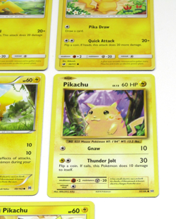 Pokemon TCG Pikachu Lot of 8 Cards Common Collection Mixed Sets & Conditions - Image 5