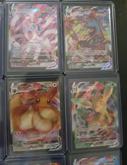 Eeveelution Vmax 9 Card Complete Set Pokemon Evolving Skies NM Umbreon Eevee - Image 3