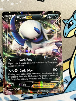Absol EX XY62 XY Holo Pokemon Card Promo LP - Image 1