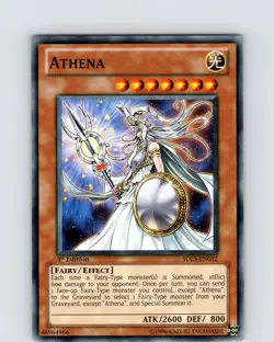 Yu-Gi-Oh TCG Athena SDLS-EN012 1st Edition Regular Common Card NM - Image 1