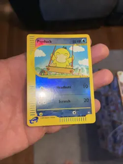 Psyduck Reverse Holo - 104/147 Aquapolis Pokemon Card - 2003 (NM) - Image 1