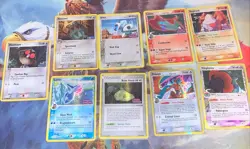 EX Era Throwback: Holon Phantoms & Unseen Forces Reverse/Holo Lot HP-MP, 9 Cards - Image 1