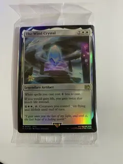 The Wind Crystal Mtg Final Fantasy Prerelease Promo Pack Fresh Nm - Image 1