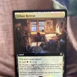 Urban Retreat (Extended Art) Marvel's Spider-Man Magic Magic the Gathering FOIL - Image 2