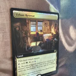 Urban Retreat (Extended Art) Marvel's Spider-Man Magic Magic the Gathering FOIL - Image 3