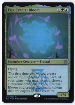 Esix, Fractal Bloom M Commander 2021 10 NM - Image 1