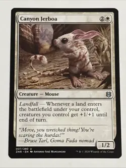 MTG Zendikar Rising Canyon Jerboa 007/280 NM - Image 1