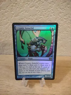MTG Cryptic Annelid Future Sight Foil MP - Image 1