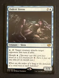1x Dulcet Sirens (014) Commander 2014 LP MTG Magic the Gathering x1 MKE - Image 1
