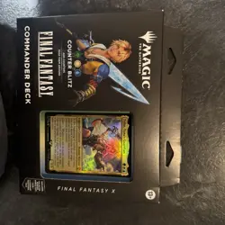 Magic: The Gathering Final Fantasy X Commander Deck Counter Blitz MTG FF - Image 1