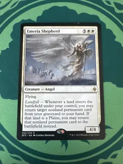 MTG Emeria Shepherd - Battle for Zendikar #22 - Image 1