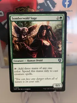 MTG Somberwald Sage [Innistrad Remastered] Near Mint - Image 1