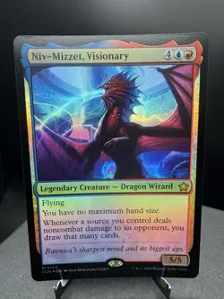 MTG Foundations Niz-Mizzet Visionary Mythic Foil NM! - Image 1