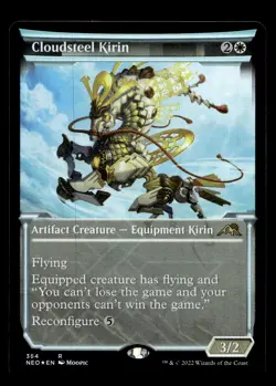 Cloudsteel Kirin (Showcase) 364 Foil R Kamigawa: Neon Dynasty - Image 1