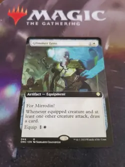 Mtg. Glimmer Lens. Extended Art. Phyrexia: All Will Be One. Nm - Image 1