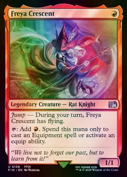 Freya Crescent FINAL FANTASY (FIN) NM MTG Foil - Image 1