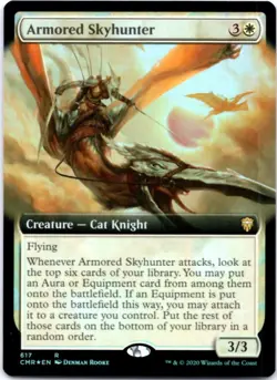 Armored Skyhunter (Extended Art) - FOIL - Commander Legends - 617 LP - Image 1