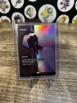 Ponder (Borderless) (Foil) 0013 (M) MTG Marvel's Spider-Man Eternal-Legal (MAR) - Image 3