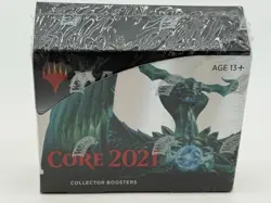 Magic the Gathering 2021 Core Set Collector Booster Box SEALED - Image 1