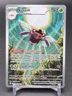 Pokemon TCG Ninjask Illustration Rare #137/132 Mega Evolutions NM/M - Image 1