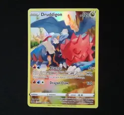 Pokemon Druddigon SWSH12: Silver Tempest Trainer Gallery TG09/TG30 Ultra Rare NM - Image 1