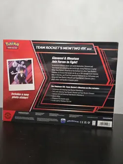 Destined Rivals Pokemon TCG Team Rockets Mewtwo EX Box Factory Sealed - Image 2