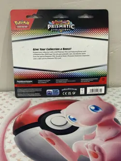 NEW- Pokemon Prismatic Evolutions 2 Pack Blister Lot-Eevee Promo- Factory Sealed - Image 5