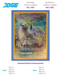 Absol GG16/GG70 Pokemon TCG Ultra Rare Crown Zenith: Galarian Gallery Near Mint - Image 3