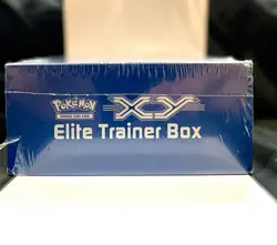 POKEMON ELITE TRAINER BOX BLUE XY BASE SET Brand New FACTORY SEALED SMALL TEAR 820650801488 - Image 5