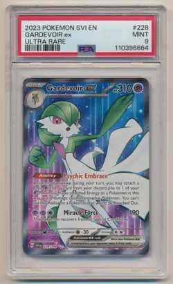 PSA 9 Pokemon Scarlet & Violet Base Set Ultra Rare Gardevoir EX 228/198 MINT! - Image 1