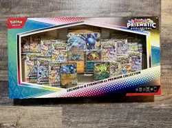 Pokemon Lucario Tyranitar Ex Premium Collection Prismatic Evolutions Box Sealed - Image 1