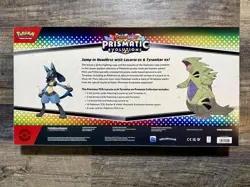 Pokemon Lucario Tyranitar Ex Premium Collection Prismatic Evolutions Box Sealed - Image 3