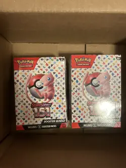 Pokemon TCG Scarlet & Violet 151 Booster Bundle x2 - FACTORY SEALED - Image 1