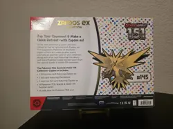 Pokemon Scarlet And Violet 151 Zapdos EX Collection Box **New Factory Sealed** - Image 2