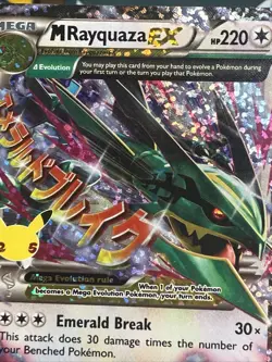 M Rayquaza EX 76/108 Pokemon TCG Celebrations: Classic Collection Holo - Image 2