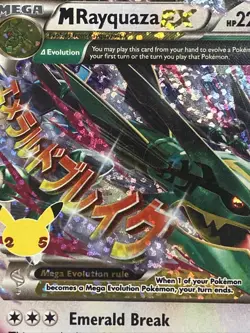 M Rayquaza EX 76/108 Pokemon TCG Celebrations: Classic Collection Holo - Image 3