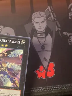 Number 74: Master Of Blades NUMH-EN032 1st Edition Secret Rare LP - Image 3
