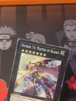 Number 74: Master Of Blades NUMH-EN032 1st Edition Secret Rare LP - Image 4