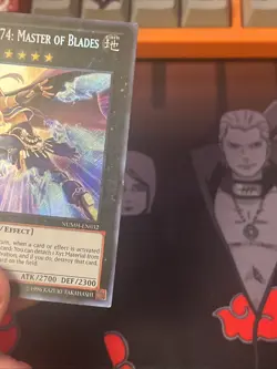 Number 74: Master Of Blades NUMH-EN032 1st Edition Secret Rare LP - Image 5