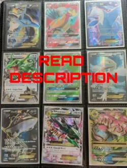 Pokemon 10 Card Lot - Ultra Rare, EX GX V MEGA, Holo Foils! Charizard Possible - Image 1