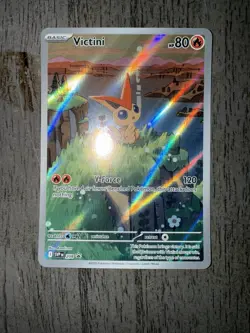 Victini 208 SVP: Scarlet & Violet Promo Card Holo NM - Image 1