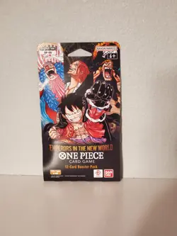 One Piece Card Game Emperors In The New World OP9 Blister Pack SEALED - Image 1