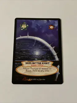 Hyborian Gates CCG Card Asgard Vehicle Ships Of The Night - Image 1