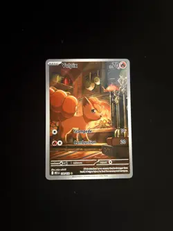 Pokemon TCG Vulpix 138/132 2025 Mega Evolution Illustration Rare Card - NM - Image 2